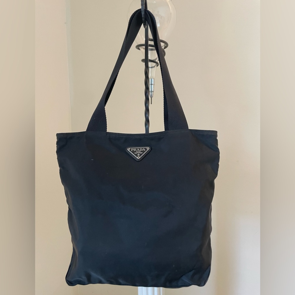 SOLD- PRADA Tessuto Nylon Tote Black